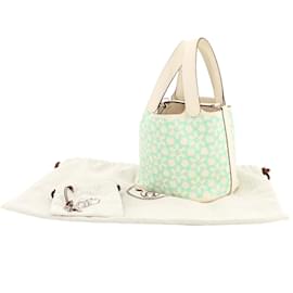 Hermès-Sac à main Hermes Picotin Lock Micro en Vert-Vert clair
