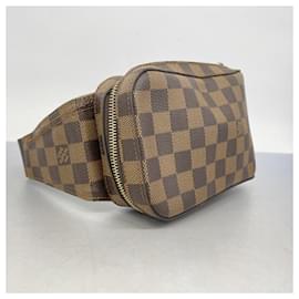 Louis Vuitton-Sac à bandoulière Damier Geronimos de Louis Vuitton-Damier ebène