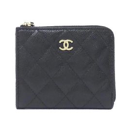 Portafoglio classico senza tempo di Chanel Nero