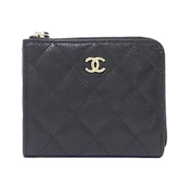 Chanel-Chanel Timeless Classic Line Coin Purse-Black
