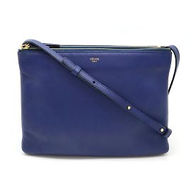 Céline Borsa a spalla grande Celine Trio in blu navy Blu navy