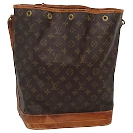 Louis Vuitton-LOUIS VUITTON Monogram Noe Shoulder Bag M42224 LV Auth 122479-Monogram