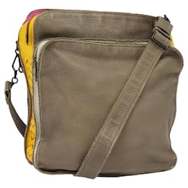 Autre Marque-BOTTEGA VENETA INTRECCIATO Shoulder Bag Leather Multicolor Auth 122604-Multiple colors