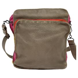 Autre Marque-BOTTEGA VENETA INTRECCIATO Shoulder Bag Leather Multicolor Auth 122604-Multiple colors