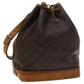 Louis Vuitton-LOUIS VUITTON Monogram Noe Shoulder Bag M42224 LV Auth 116364-Monogram