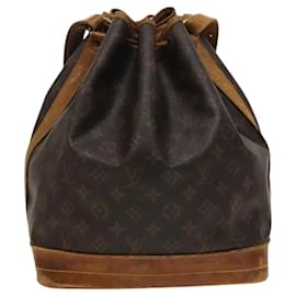 Louis Vuitton-LOUIS VUITTON Monogram Noe Shoulder Bag M42224 LV Auth 116364-Monogram