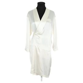 Givenchy Weißer Seidenkimono Weiß