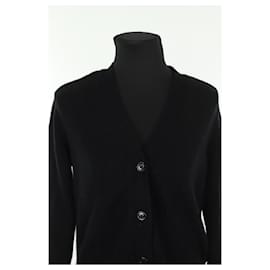 Autre Marque-Cashmere cardigan-Black