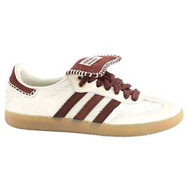 Adidas Baskets en cuir bordeaux Bordeaux