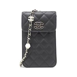 Chanel-Chanel AP3228 Phone Case-Black