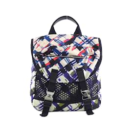 Chanel-Chanel Airline 93326 Backpack-White,Red,Blue