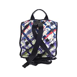 Chanel-Chanel Airline 93326 Backpack-White,Red,Blue