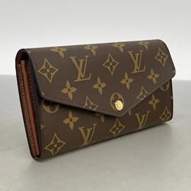 Louis Vuitton-Louis Vuitton Long Wallet Monogram Portefeuille Sarah M60531-Brown