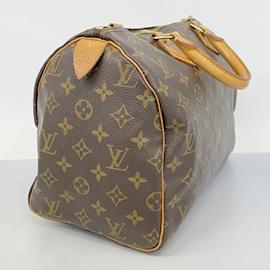 Louis Vuitton-Louis Vuitton Monogram Speedy 30 Handbag-Brown