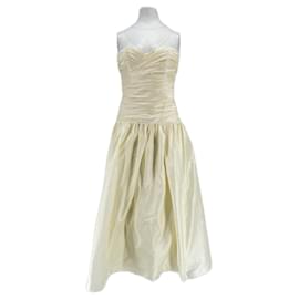 Autre Marque-Robe bustier écru-Khaki