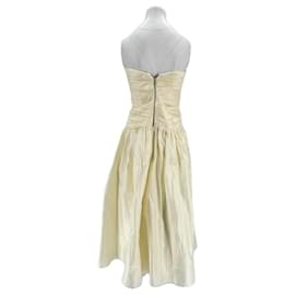 Autre Marque-Robe bustier écru-Khaki