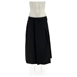 Autre Marque-Jupe en laine-Black