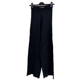 Autre Marque Calça canelada preta OPERA SPORT Preto