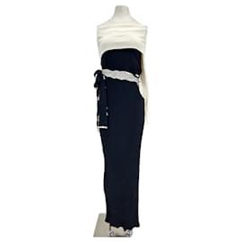 Autre Marque-Robe bicolore-Black
