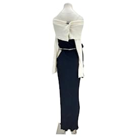 Autre Marque-Robe bicolore-Black