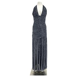 Autre Marque-Robe à pois-Black