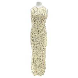 Autre Marque-Robe à imprimés-Yellow