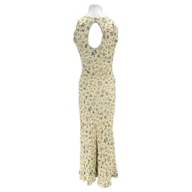 Autre Marque-Robe à imprimés-Yellow