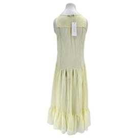 Autre Marque-Robe jaune-Yellow