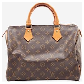 Louis Vuitton-Brown vintage 1998 Monogram Speedy 30 bag-Brown