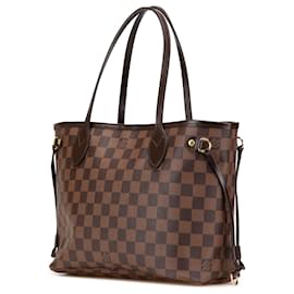 Louis Vuitton-Louis Vuitton Brown Damier Ebene Neverfull PM-Brown