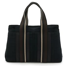 Hermès-Sac à main PM horizontal Hermes Troca-Marron,Noir,Beige