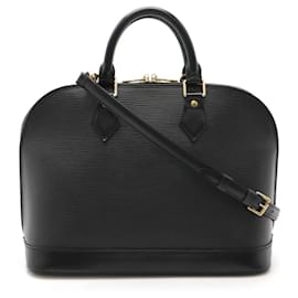 Louis Vuitton-Louis Vuitton Epi Alma Handbag-Black