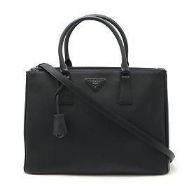 Sac à main Prada Galleria Saffiano Lux Noir