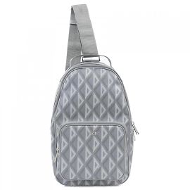 Bolsa de mão/sling bag Christian Dior cinza Marrom