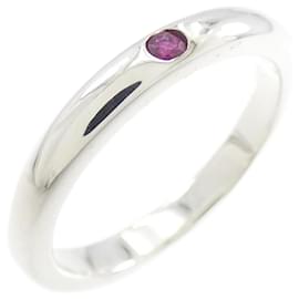 Tiffany & Co Tiffany Silver 925 Band Ring with Ruby Other