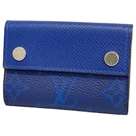Louis Vuitton-Portefeuille pliant Louis Vuitton en cobalt-Bleu