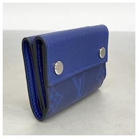 Louis Vuitton-Portefeuille pliant Louis Vuitton en cobalt-Bleu