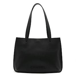 Chanel-Chanel Caviar Skin Large Tote Bag-Black