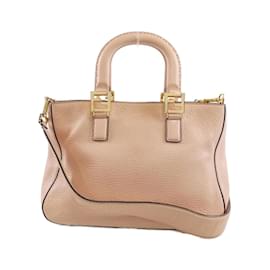Fendi-Sac à main Fendi Selleria FF Tote Small-Beige