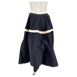 Autre Marque-Jupe marine-Navy blue