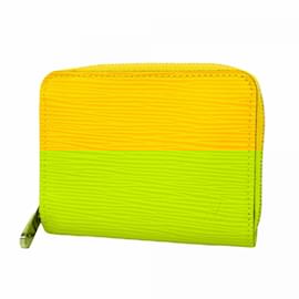 Louis Vuitton-Louis Vuitton Epi Zippy Coin Purse in Pistache-Other