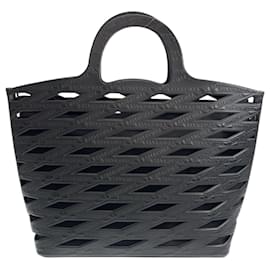 Balenciaga-Bolsa Tote Balenciaga Neo Basket Preta-Preto