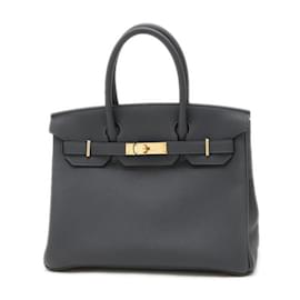 Hermès-Sac à main Hermes Birkin 30 en cuir Togo-Autre
