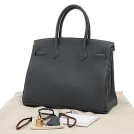 Hermès-Sac à main Hermes Birkin 30 en cuir Togo-Autre