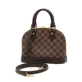Louis Vuitton-Louis Vuitton Damier Alma BB Shoulder Bag-Damier ebene