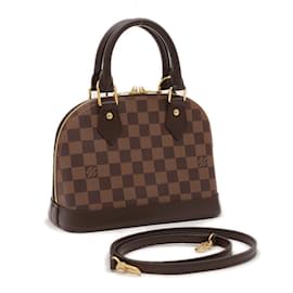 Louis Vuitton-Louis Vuitton Damier Alma BB Shoulder Bag-Damier ebene
