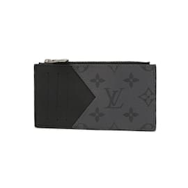 Louis Vuitton-Louis Vuitton Monogram Eclipse Coin Card Holder-Monogram