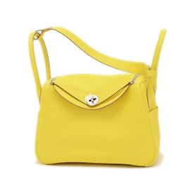 Hermès-Sac à épaule Hermes Lindy 26-Doré