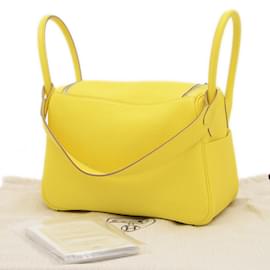 Hermès-Sac à épaule Hermes Lindy 26-Doré
