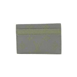 Louis Vuitton-Louis Vuitton Monogram Business Card Holder-Grey